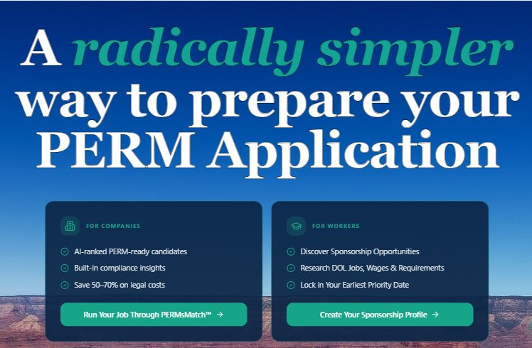 PERMsUSA — PERM application preparation platform homepage